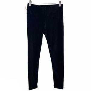 Enza Costa Corduroy Leggings Black